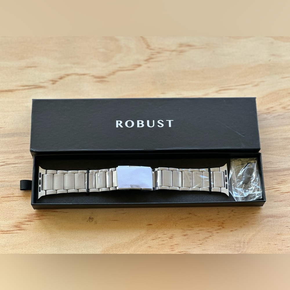 Silver Metal Watch Band